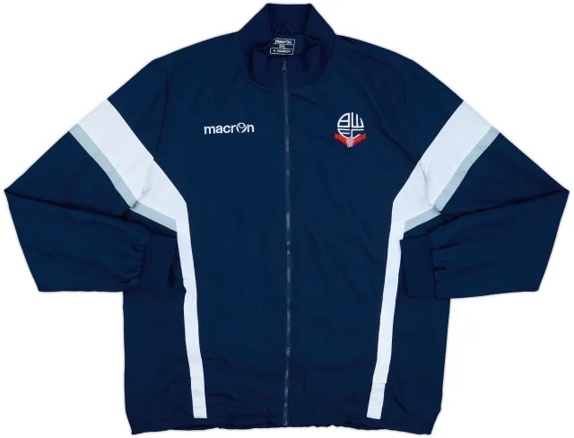2018-19 Bolton Macron Track Jacket - 9/10 - (3XL)