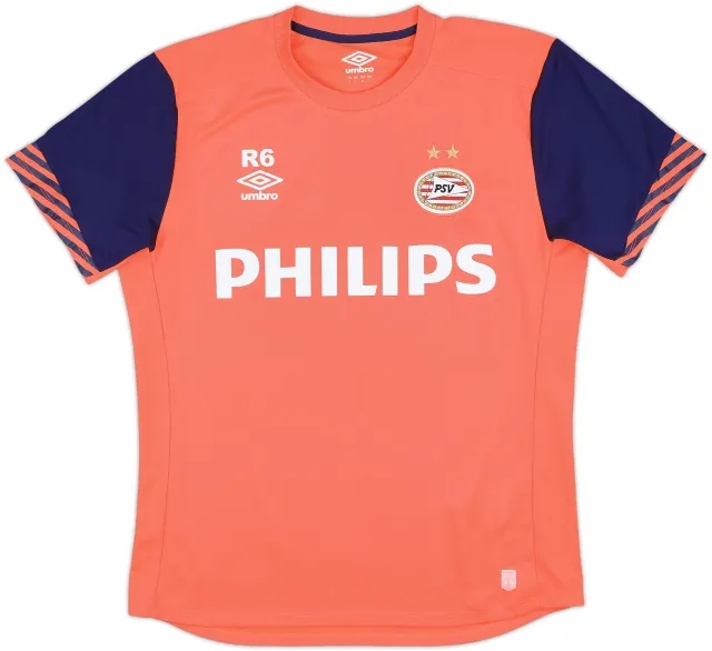 2015-16 PSV Reserve Player Issue Umbro Training Shirt #6 - 9/10 - (L)