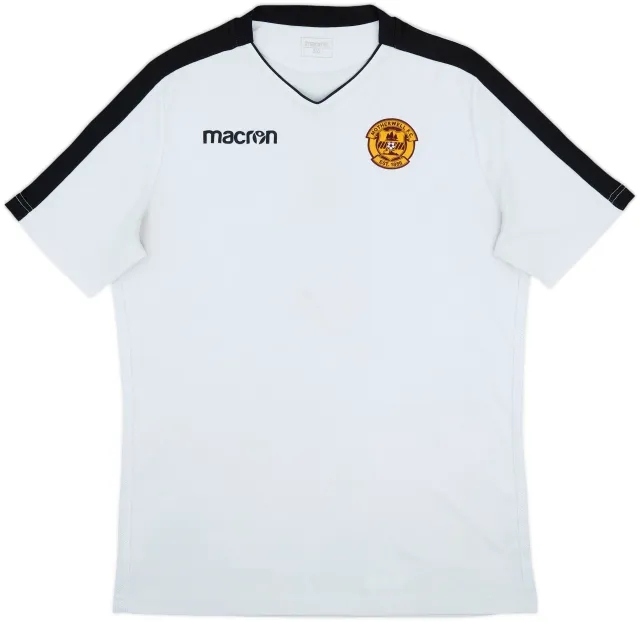Macron Motherwell Mens SS Home Shirt 2015/16