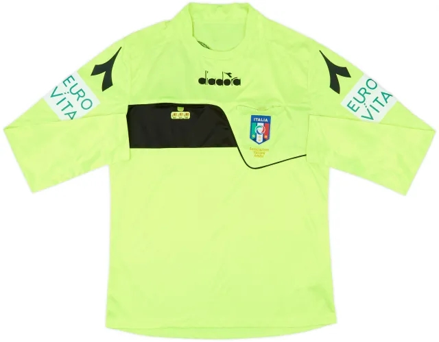 2018-19 Italy Diadora Referee L/S Shirt - 7/10 - (L)