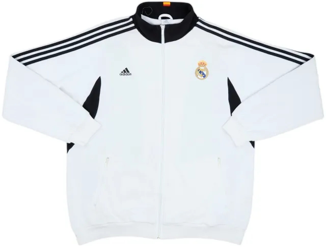 2008-09 Real Madrid adidas Track Jacket - 8/10 - (XXL)