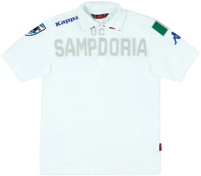 2008-09 Sampdoria Kappa Polo Shirt - 8/10 - (S)