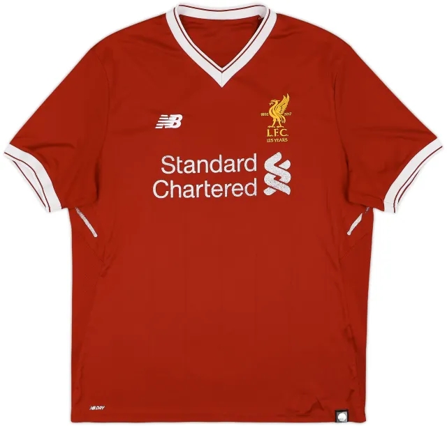 2017-18 Liverpool 125 Years Home Shirt - 5/10 - (L)