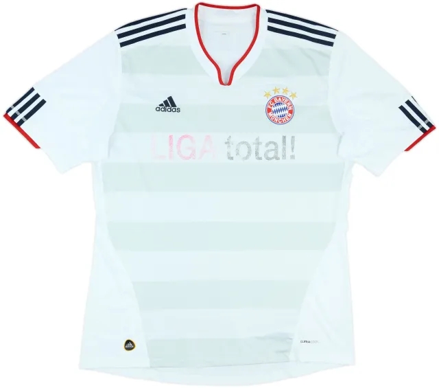 adidas Bayern Munich Mens SS Away Shirt 2010/11