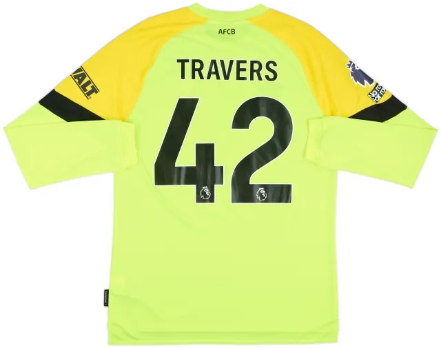 2023-24 Bournemouth Match Issue GK Shirt Travers #42