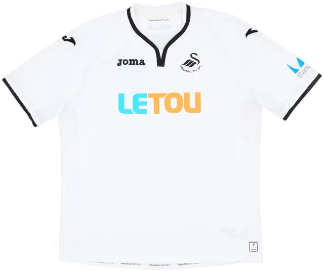 2017-18 Swansea Home Shirt - 8/10 - (3XL)