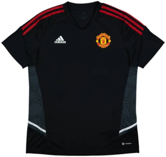 2021-22 Manchester United adidas Training Shirt - 10/10 - (L)