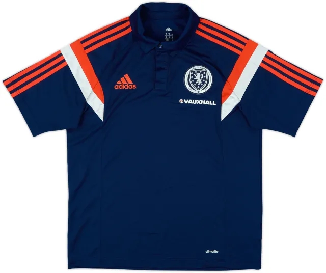 adidas Scotland Mens SS Home Shirt 2014