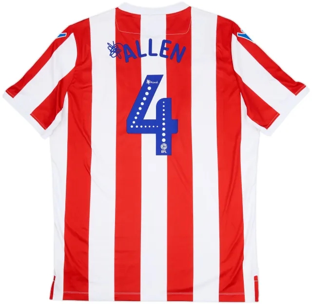 2018-19 Stoke City Home Shirt Allen #4 - 10/10 - (3XL)