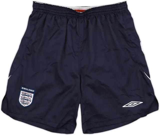 2007-09 England Home Shorts - 6/10 - (M)
