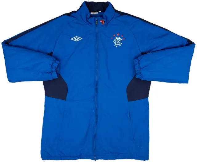 2010-11 Rangers Umbro Padded Bench Coat - 7/10 - (L)