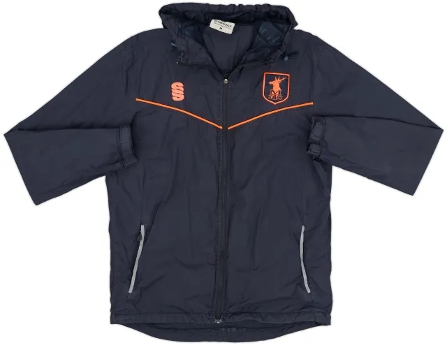 2018-19 Mansfield Town Surridge Hooded Track Jacket - 5/10 - (M)