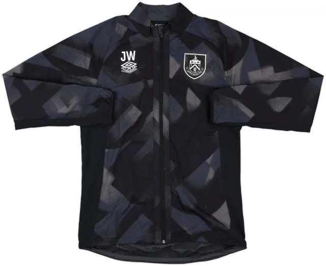 2023-24 Burnley Umbro Staff Issue Track Jacket JW - 8/10 - (M)