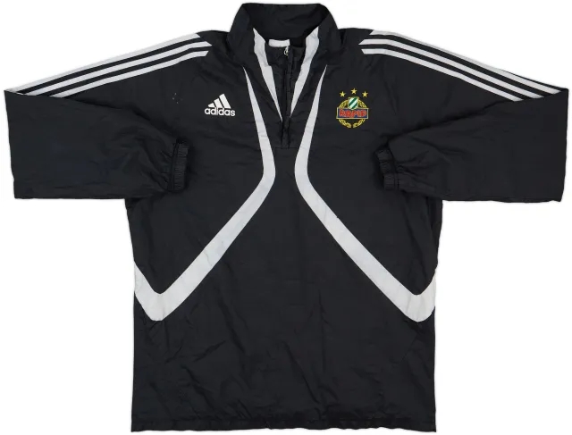 2009-10 Rapid Vienna adidas 1/4 Zip Drill Top - 7/10 - (L)