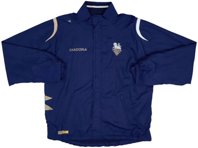2005-06 Preston North End Diadora Track Jacket - 7/10 - (L)