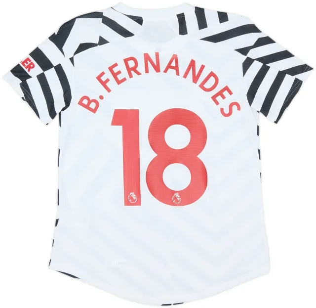 2020-21 Manchester United Authentic Third Shirt B.Fernandes #18 (Women's M)