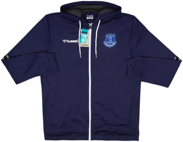 2023-24 Everton Hummel Hooded Track Jacket (XXL)
