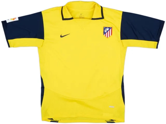 2003-04 Atletico Madrid Away Shirt - 6/10 - (L.Boys)