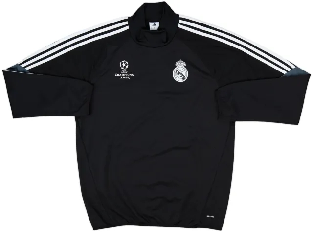 2014-15 Real Madrid adidas CL Sweat Top - 9/10 - (L)