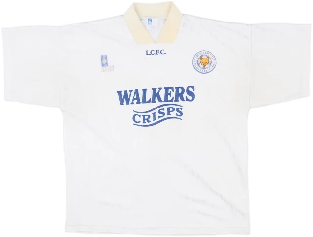 1992-94 Leicester Away Shirt - 6/10 - (XL)