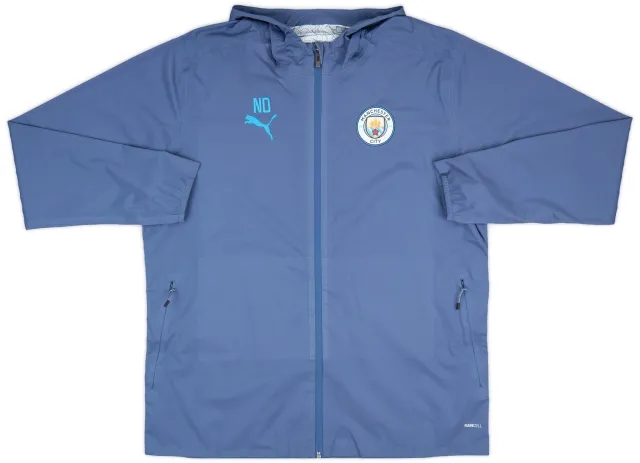 2024-25 Manchester City Staff Issue Rain Jacket #NO - As New - (XL)