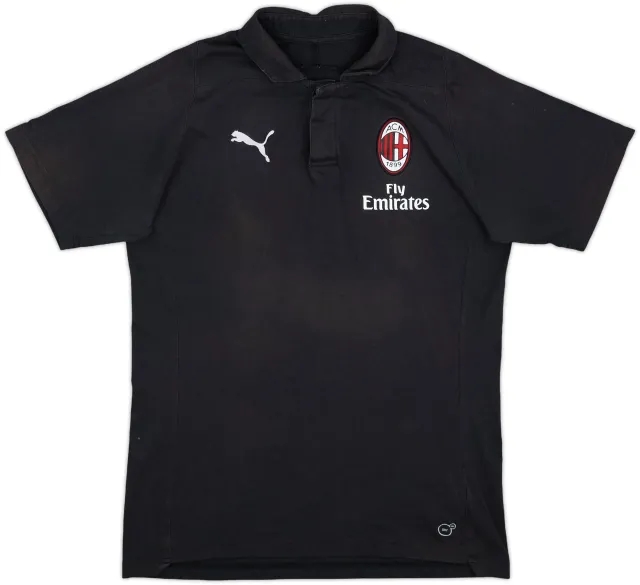 2018-19 AC Milan Puma Polo Shirt - 6/10 - (M)