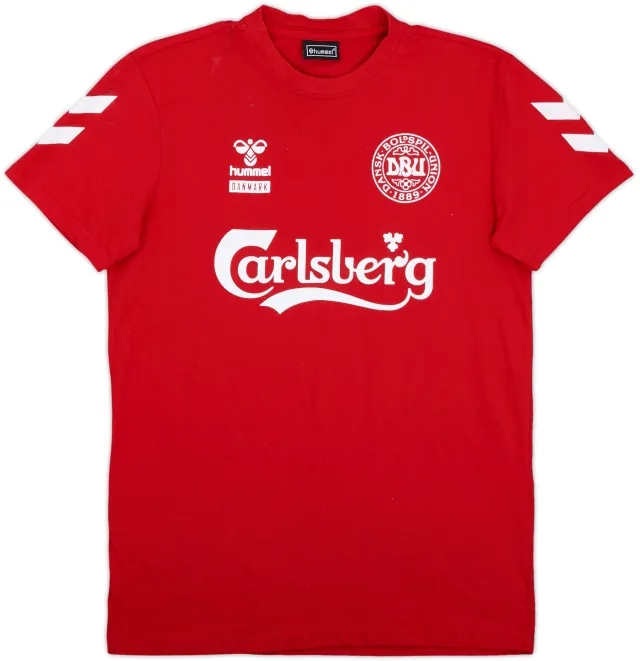Hummel Denmark Mens SS Home Shirt 2016