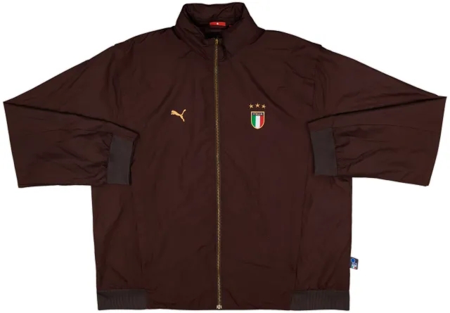 2008-09 Italy Puma Track Jacket - 8/10 - (XXL)