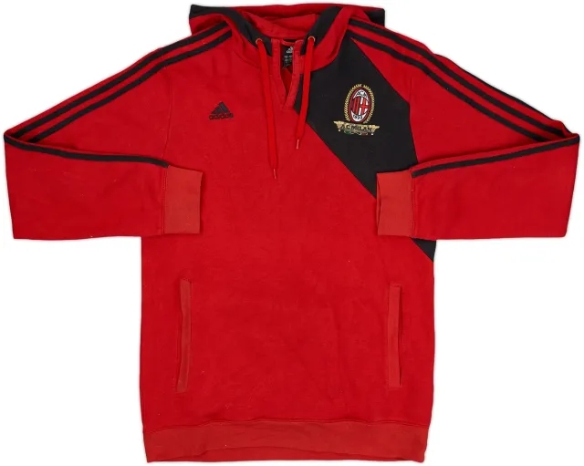 2010-11 AC Milan adidas Hooded Top - 7/10 - (M)