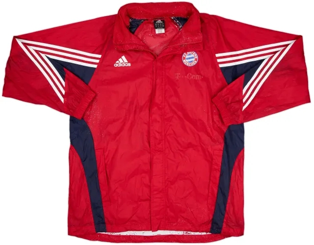 2003-04 Bayern Munich adidas Hooded Rain Jacket - 3/10 - (M/L)