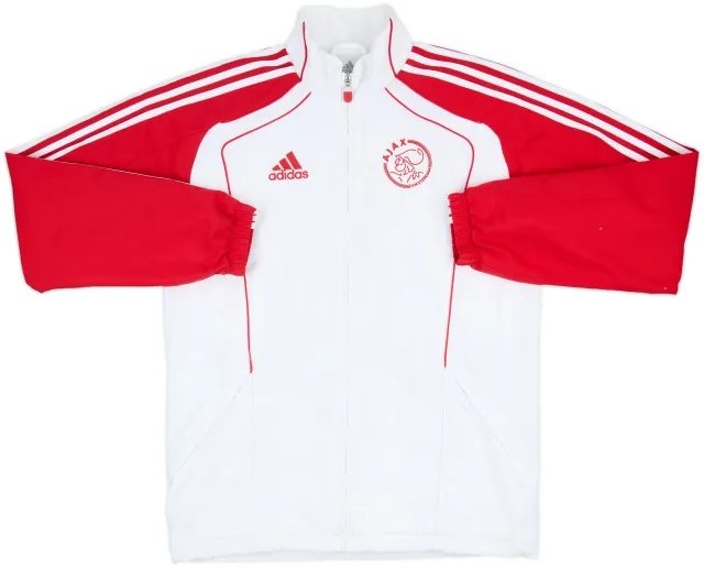 2010-11 Ajax adidas Track Jacket - 8/10 - (M)