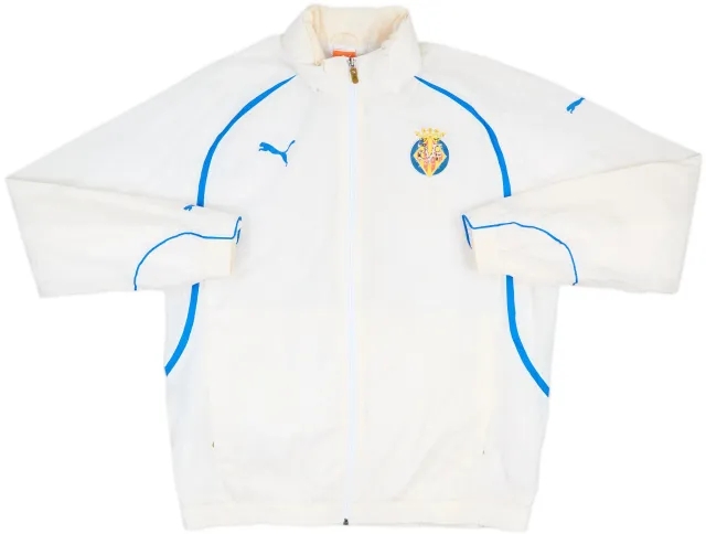 2011-12 Villarreal Puma Hooded Rain Jacket - 5/10 - (L)