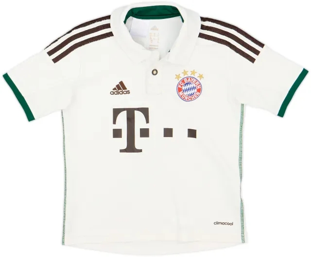 adidas Bayern Munich Boys SS Away Shirt 2013/14