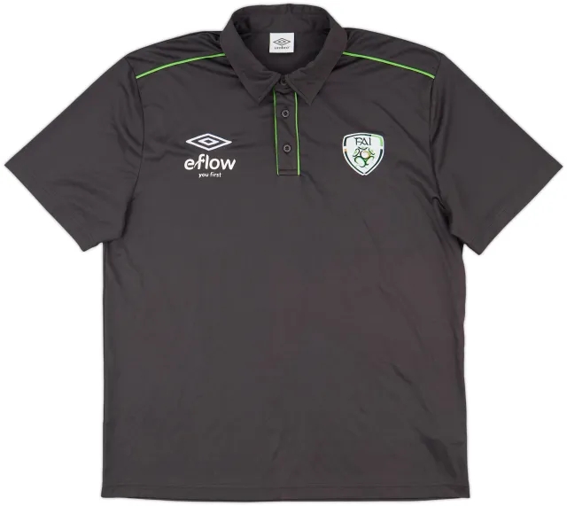 2016-17 Ireland Umbro Polo Shirt - 8/10 - (L)
