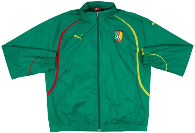 2008-10 Cameroon Puma Hooded Rain Coat - 5/10 - (XL)