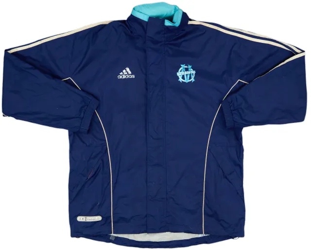 2000-01 Marseille adidas Hooded Track Jacket - 4/10 - (M)