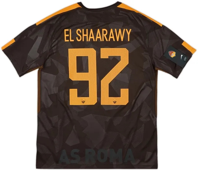 2017-18 Roma Third Shirt El Shaarawy #92 (L)