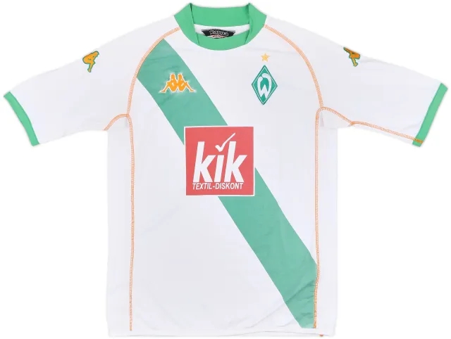 Kappa Werder Bremen Mens SS Away Shirt 2004/05