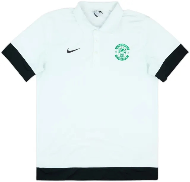 2013-14 Hibernian Nike Polo Shirt - 9/10 - (L)