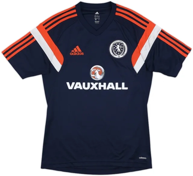 2013-14 Scotland adidas Training Shirt - 10/10 - (S)