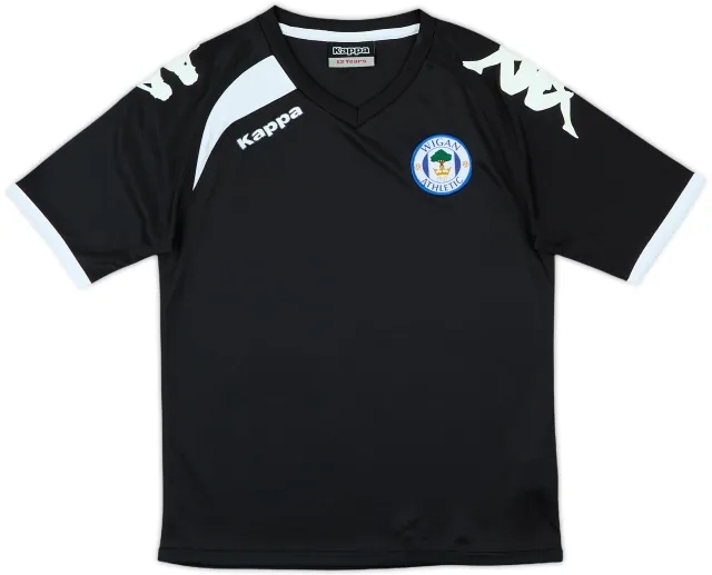 Kappa Wigan Athletic Boys SS Home Shirt 2015/16