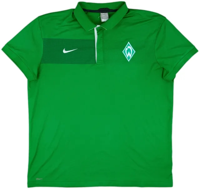 2009-10 Werder Bremen Nike Polo Shirt - 9/10 - (XXL)