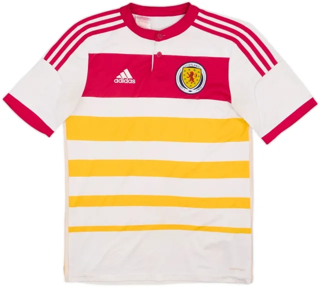 adidas Scotland Boys SS Away Shirt 2014