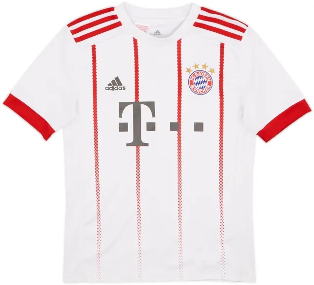 adidas Bayern Munich Boys SS Third European Shirt 2017/18