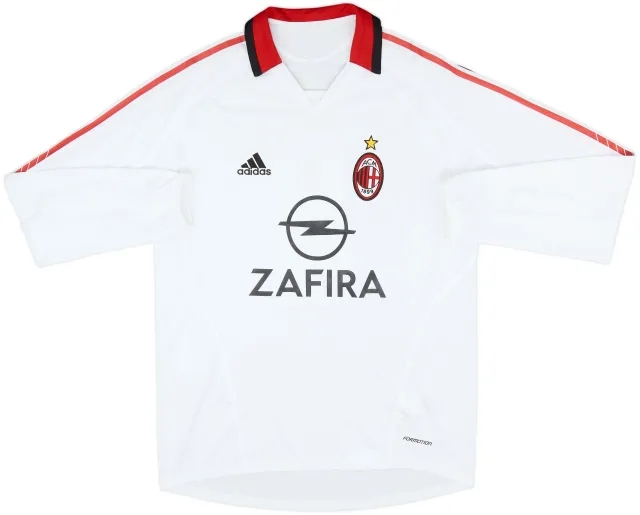 2005-06 AC Milan Player Issue Away L/S Shirt #8 - 7/10 - (M)