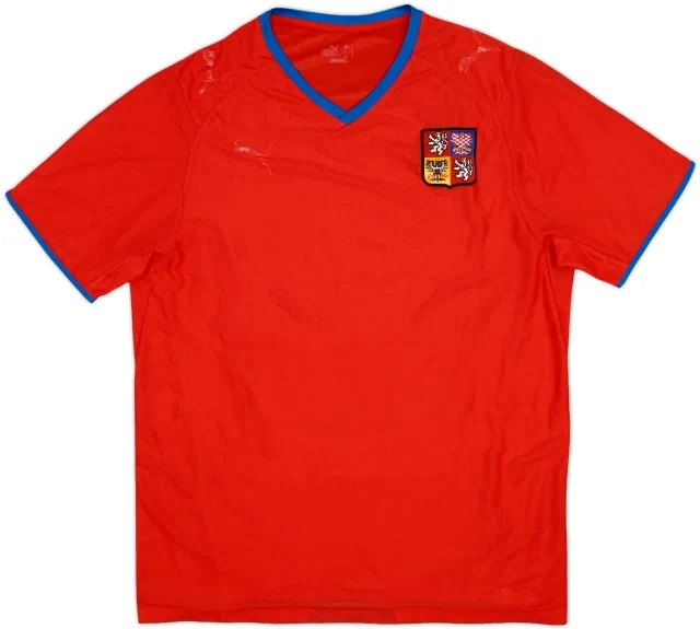 2008-09 Czech Republic Home Shirt - 4/10 - (L)