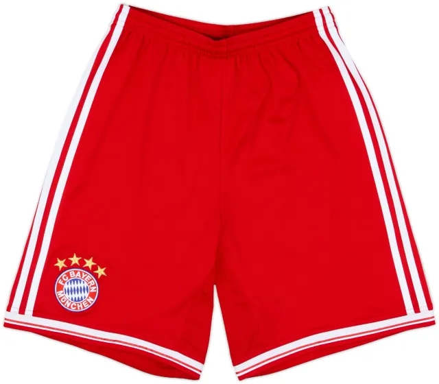 adidas Bayern Munich Boys Home Shorts 2013/14
