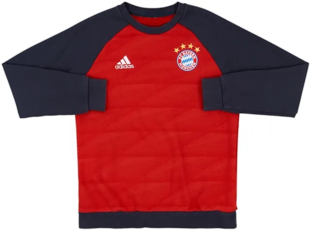 2019-20 Bayern Munich adidas Sweat Top - 7/10 - (S)