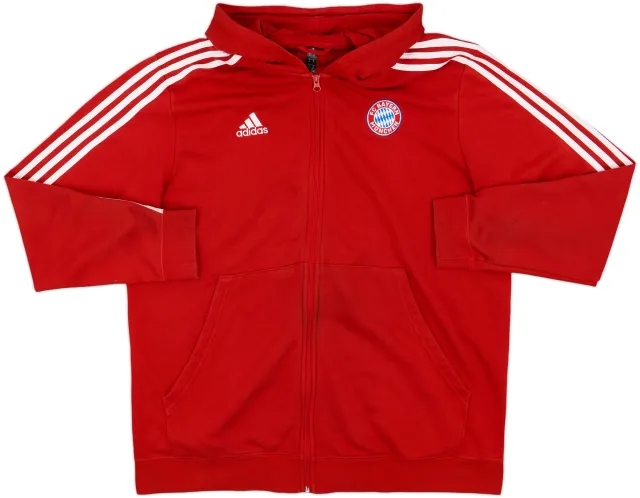 2021-22 Bayern Munich adidas Hooded Track Jacket - 7/10 - (XXL)