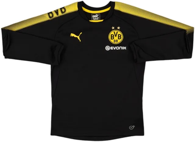 2017-18 Borussia Dortmund Puma Sweat Top - 8/10 - (XS)